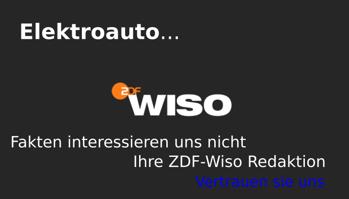 Wiso-Redaktion - Fakten interessieren uns nicht